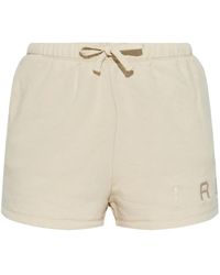 IRO - Pantalones cortos con logo bordado - Lyst
