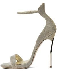 Casadei - 125Mm Blade Ankle-Strap Sandals - Lyst