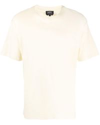 A.P.C. - Kyle Logo-print Cotton T-shirt - Lyst