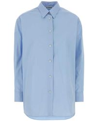 Jil Sander - Light- Poplin Oversize Shirt - Lyst
