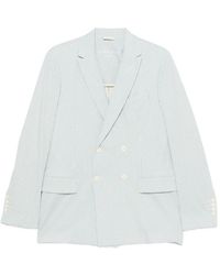 Circolo 1901 - Gestreepte Blazer Met Dubbele Rij Knopen - Lyst