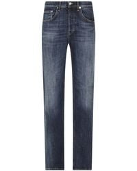Dondup - Jacklyn Faded Straight-Leg Jeans - Lyst