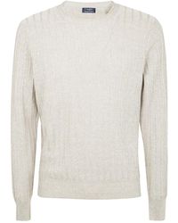 Barba Napoli - Ribbed-Knit Sweater - Lyst