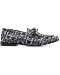 Tommy Hilfiger - Logo-Jacquard Loafers - Lyst