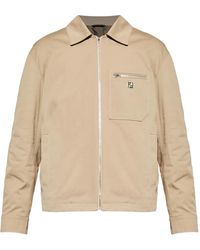 Fendi - 'Ff Metal' Blouson - Lyst