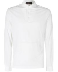 FILIPPO DE LAURENTIIS - Long-Sleeve Polo Shirt - Lyst