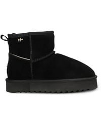 Mexx - Logo-Plaque Platform Boots - Lyst