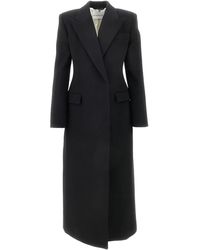 Givenchy - Manteau En Laine À Boutonnière Croisée - Lyst