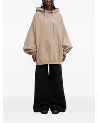 Rick Owens - Oversized Drawstring Hoodie - Lyst