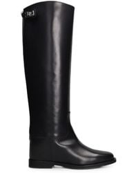 Via Roma 15 - Rear-Zip-Fastening Knee-High Boots - Lyst