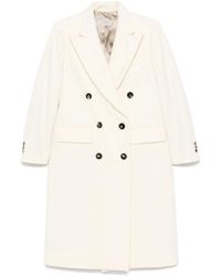 Alberto Biani - Abrigo con doble botonadura - Lyst