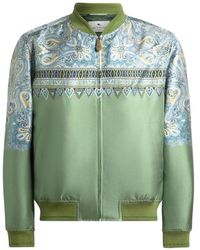 Etro - Bomber Jacket With Paisley Print - Lyst