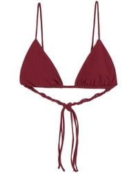 Jil Sander - Haut De Bikini À Bonnets Triangles - Lyst