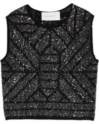 Circus Hotel - Sequin-Embellishment Top - Lyst