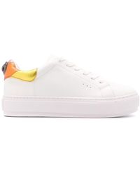 kurt geiger lane stripe trainers