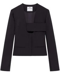 Courreges - Jacket Infinity Polywool - Lyst
