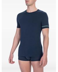Bikkembergs - T-Shirt Cintré À Logo Imprimé - Lyst
