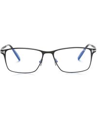 Tom Ford - Lunettes De Vue À Monture Rectangulaire - Lyst
