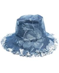 Fendi - Denim Bucket Hat - Lyst