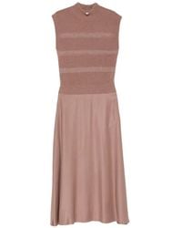 Peserico - Sequin-Embellished Sleeveless Midi Dress - Lyst