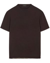 Alanui - Fringed Knit T-Shirt - Lyst