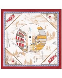 Marinella - Printed Scarf - Lyst