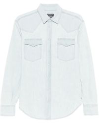 Dondup - Pocket Denim Shirt - Lyst