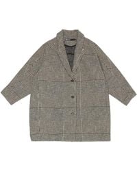 Bimba Y Lola - Jacke Mit Hahnentrittmuster - Lyst