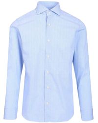 Al Duca d'Aosta - Striped Cotton Shirt - Lyst