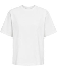 KHAITE - Mae Cotton Short-Sleeve T-Shirt - Lyst