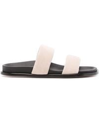 Alohas - Double-strap Suede Sandals - Lyst