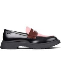Camper - Walden Twins Leather Two-Tone Loafers - Lyst