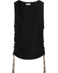 Burberry - Square Neck Tank Top - Lyst