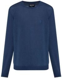 Giorgio Armani - Sweat À Logo Brodé - Lyst