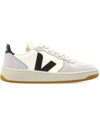 Veja - V-10 Panelled Sneakers - Lyst