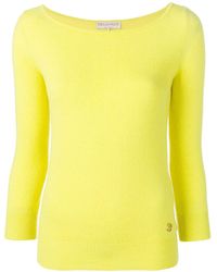 Emilio Pucci Lime Cashmere Jumper - Green