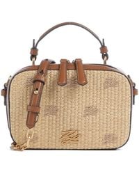 KARL LAGERFELD - Sac À Bandoulière À Logo - Lyst