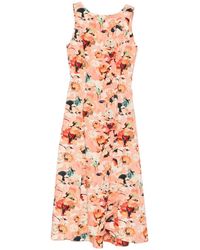 Ulla Johnson - Georgia Floral-Print Midi Dress - Lyst
