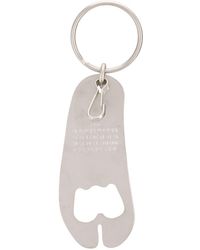 Maison Margiela Flesopener Sleutelhanger - Metallic