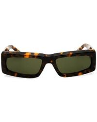 Palm Angels - Yreka Rectangle-Frame Sunglasses - Lyst