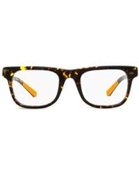 Shinola - Rectangle Frame Tortoise Glasses - Lyst