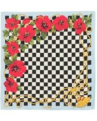 Moschino - Sciarpa A Fiori - Lyst