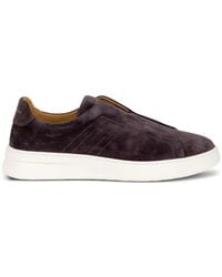 Henderson - Suede Slip-On Sneakers - Lyst
