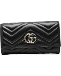 Gucci - Gg Marmont Continental Wallet - Lyst