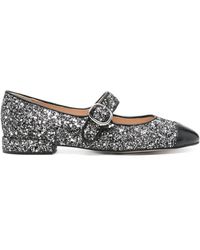 Sandro - Leather Ballet Flats - Lyst