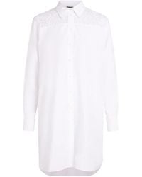 KARL LAGERFELD - Camisa con detalles de encaje - Lyst