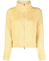 Herno - Cardigan En Crochet À Col V - Lyst