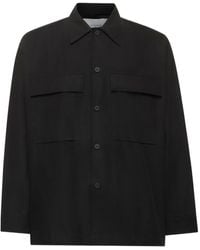 Studio Nicholson - Cotton-Blend Shirt - Lyst