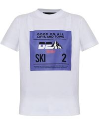 DSquared² - Camiseta Con Estampado Gráfico - Lyst