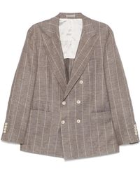 Brunello Cucinelli - ストライプ ジャケット - Lyst